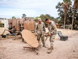 Actividades durante el ejercicio �Grieta 2025�. Foto: Ej�rcito de Chile