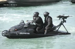 Embarcaci�n t�ctica para inserciones de las fuerzas especiales navales de Malasia. Foto: Octavio D�ez C�mara
