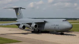 Un C-5M Super Galaxy de la USAF.  Foto: IA