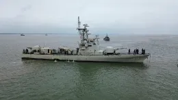 Patrullera misilera �Cuenca� de la Armada de Ecuador. Foto Armada de Ecuador