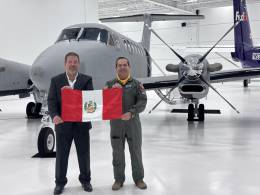 El segundo Beechcraft 360C MEDEVAC para la Fuerza A�rea del Per�.