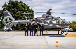 Un helic�ptero H135 de la PDI chilena. (Foto: PDI)