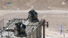 El sistema de defensa l�ser Iron Beam durante las �ltimas pruebas (IMOD)