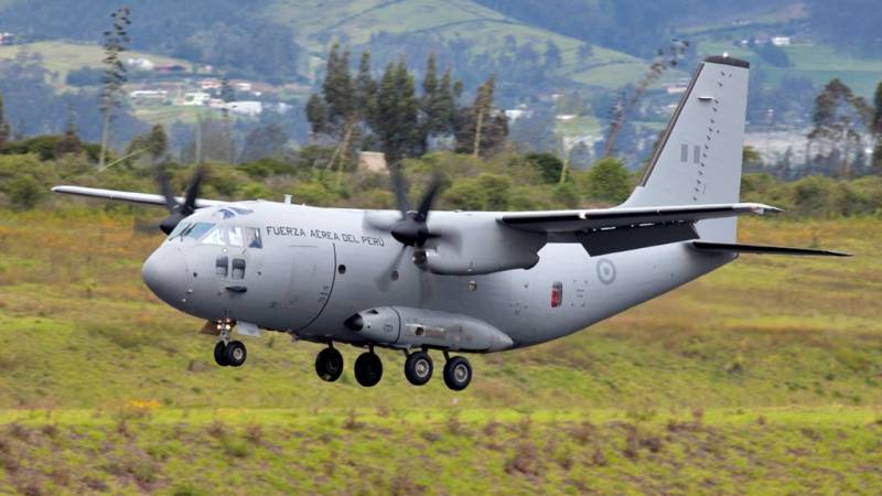 C-27J Spartan de la Fuerza A�rea  del Per�.