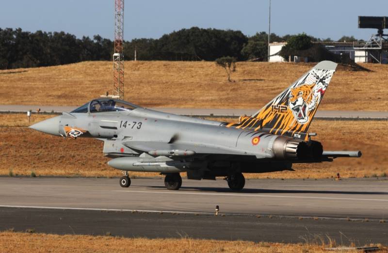 El Ala 14 del Ej�rcito del Aire y del Espacio particip�, tras a�os sin hacerlo, en el NTM 25 con sus Eurofighter.