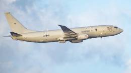 El primer P-8A de la �Marineflieger� lleva el indicativo 60-01. (foto Bundeswehr)