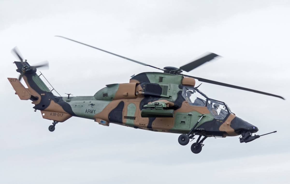 Uno de los “Tiger” ARH del Ejército de Tierra australiano. (foto Bidgee) Uno de los “Tiger” ARH del Ejército de Tierra australiano. (foto Bidgee)