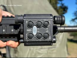 M�dulo RMSAL acoplado en el guardamanos del fusil de asalto HK416 de la BRIMAR. (Octavio D�ez C�mara)