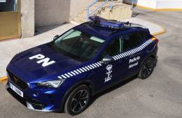 Uno de los nuevos Cupra �Formentor� de la AGRUMAD. (foto Julio Maiz)