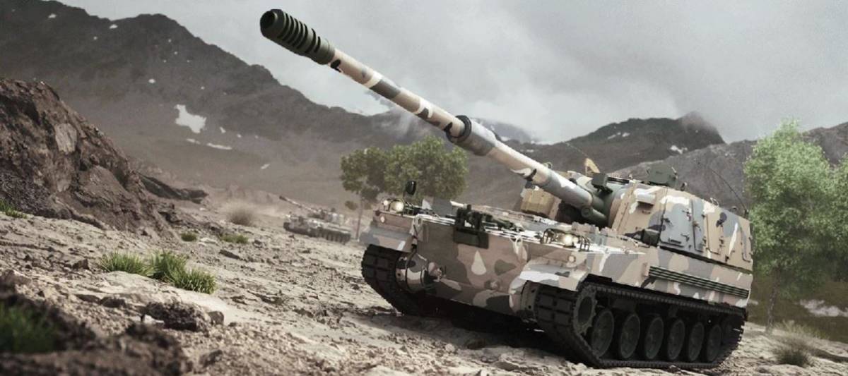 El K9 Thunder seré previsiblemente adaptado a los requerimientos nacionales (Hanwha Defense) El K9 Thunder seré previsiblemente adaptado a los requerimientos nacionales (Hanwha Defense)