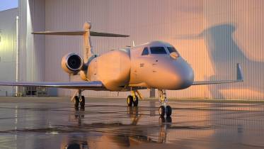 Uno de los EA-37B de la USAF, como los que han llegado a la Base A�rea de RAF Mildenhall. (foto: af.mil)