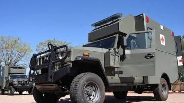 Veh�culo Agrale Marru� del Ej�rcito Uruguayo 