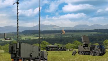 El sistema adquirido por Dinamarca est� igualmente equipado con un radar Thales Ground Fire. (Thales)