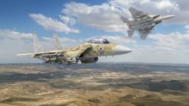 Los F-15IA reforzaran la capacidad de ataque a larga distancia, capacidad muy demandada en la reciente Guerra de Ir�n. (foto Boeing)