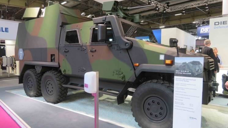 El Eagle 6x6 exhibido en Eurosatory 2022 (Octavio D�ez C�mara)