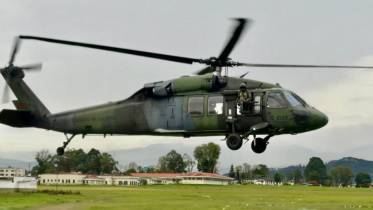 Helic�ptero del Ej�rcito de Colombia.