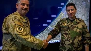 Un oficial coronel mayor marroqu� de la FEI en Israel. Cr�dito FEI.